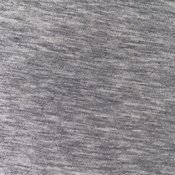 DREAMS pleated wrap style pull on jumpsuit heather gray dolman sleeves size S - Picture 8 of 12